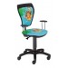Bureau chaise enfants chambre jeune pirate Ministyle TS22 RTS PIRATE chaise avec accoudoirs ventes