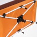 Lit Parapluie Pliable, Parc de Jeu pour Bébé, Standard CE, 125 x 65 x 76 cm, Orange/Marron, Taille déployée: 125 x 76 x 65 cm ventes - 4