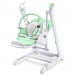 INDIGO Chaise haute balancelle bébé musicale 2en1 motorisée Vert - Vert en solde - 1