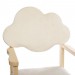 Chaise pour enfant avec dossier nuage - Blanc en solde - 1