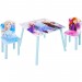 Ensemble table et 2 chaises pour enfants motif Reine des neiges -PEGANE- en solde