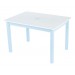 Table pour enfant bleu 55 x 77 cm Atmosphera - Bleu Argent en solde - 0