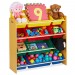 Etagère pour enfants, avec 12 boîtes rangement, pour jouets, fillettes et garçons,HlP: 87,5x 86x 31cm, coloré ventes